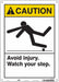 Safety Sign 14 inx10 in Aluminum
