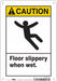 Safety Sign 10 inx7 in Polyethylene