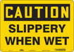 Safety Sign 10 inx14 in Aluminum