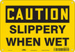 Safety Sign 7 inx10 in Polyethylene