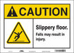 Safety Sign 10 inx14 in Vinyl