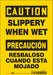 Safety Sign 10 inx7 in Vinyl