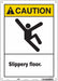 Safety Sign 14 inx10 in Polyethylene
