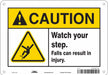 Safety Sign 7 in x 10 in Aluminum