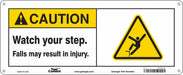 Safety Sign 7 in x 17 in Aluminum