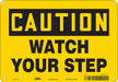 J6974 Safety Sign 7 in x 10 in Aluminum