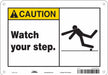 Safety Sign 7 in x 10 in Aluminum