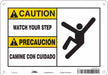 Safety Sign 10 inx14 in Aluminum