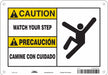 Safety Sign 7 inx10 in Polyethylene