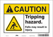Safety Sign 7 inx10 in Vinyl