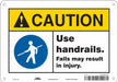 Safety Sign 7 in x 10 in Aluminum