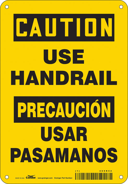 Safety Sign 10 inx7 in Aluminum