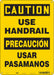 Safety Sign 14 inx10 in Polyethylene
