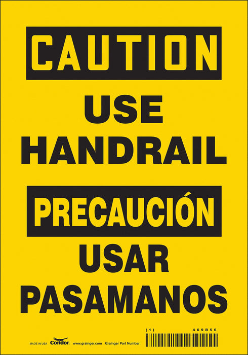 Safety Sign 10 inx7 in Vinyl