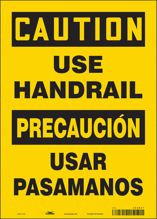 Safety Sign 14 inx10 in Vinyl