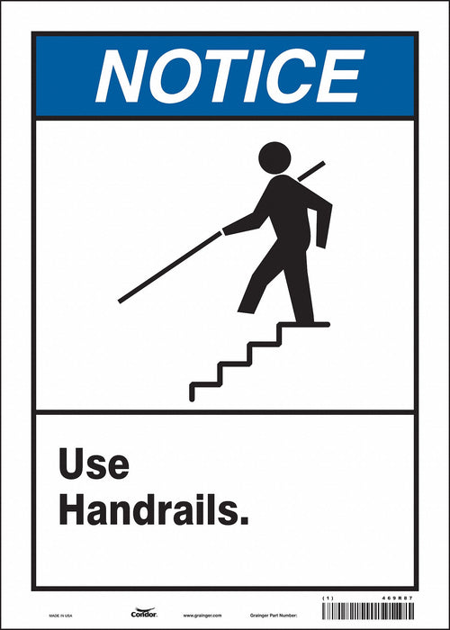 Safety Sign 14 inx10 in Vinyl