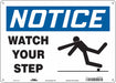 Safety Sign 10 inx14 in Polyethylene