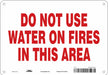 Safety Sign 7 in x 10 in Aluminum