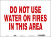 Safety Sign 10 in x 14 in Vinyl