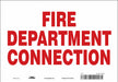 Safety Sign 7 in x 10 in Vinyl