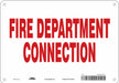Safety Sign 7 in x 10 in Aluminum
