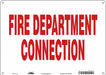 Safety Sign 10 in x 14 in Polyethylene