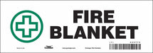 Safety Sign 3 1/2 in x 10 in Vinyl