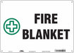 Safety Sign 10 in x 14 in Aluminum