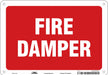 Safety Sign 7 in x 10 in Aluminum