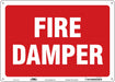 Safety Sign 10 in x 14 in Polyethylene