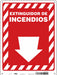 Safety Sign 12 in x 9 in Polyethylene