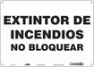 Safety Sign 10 in x 14 in Aluminum