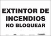 Safety Sign 10 in x 14 in Vinyl
