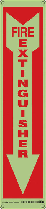 J7050 Safety Sign 18in x 4in Polyethylene PK6