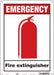 Safety Sign 14 in x 10 in Aluminum