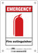 Safety Sign 7 in x 5 in Polyethylene
