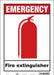Safety Sign 14 in x 10 in Vinyl