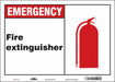 Safety Sign 10 in x 14 in Vinyl