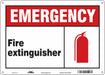 Safety Sign 10 in x 14 in Aluminum