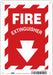 Safety Sign 10 in x 7 in Aluminum