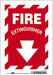 Safety Sign 10 in x 7 in Polyethylene