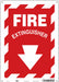 Safety Sign 14 in x 10 in Polyethylene