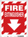 Safety Sign 12 in x 9 in Aluminum