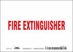 Safety Sign 5 in x 7 in Vinyl