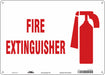 Safety Sign 10 in x 14 in Aluminum