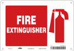 Safety Sign 7 in x 10 in Aluminum