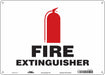 Safety Sign 10 in x 14 in Polyethylene