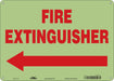 Safety Sign 10 in x 14 in Polyethylene
