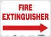 Safety Sign 10 in x 14 in Aluminum