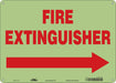 Safety Sign 10 in x 14 in Polyethylene